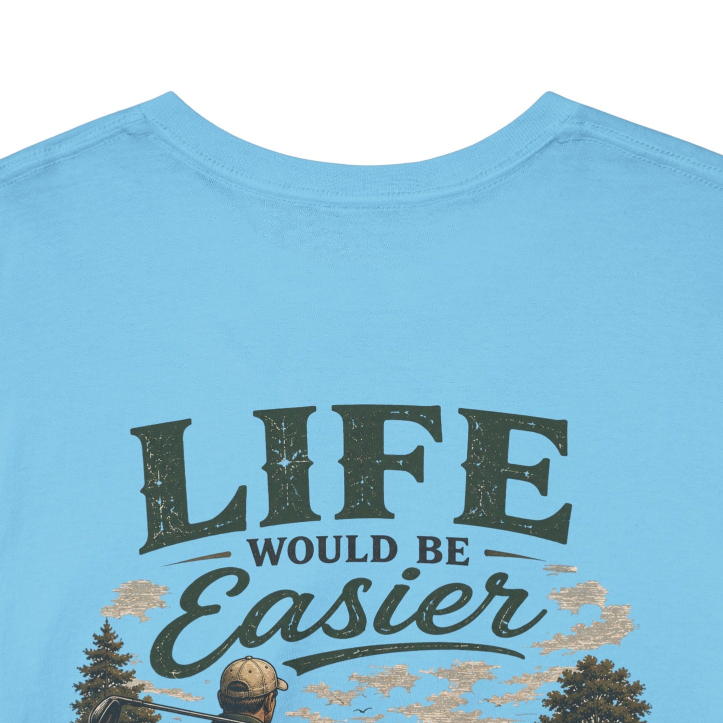 Mulligans Golf T-Shirt — “Life Would Be Easier With Mulligans” Vintage Golf Tee