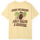 Resort Collection Screw the Cracker Unisex Garment-Dyed T-shirt -Caribbean Rays