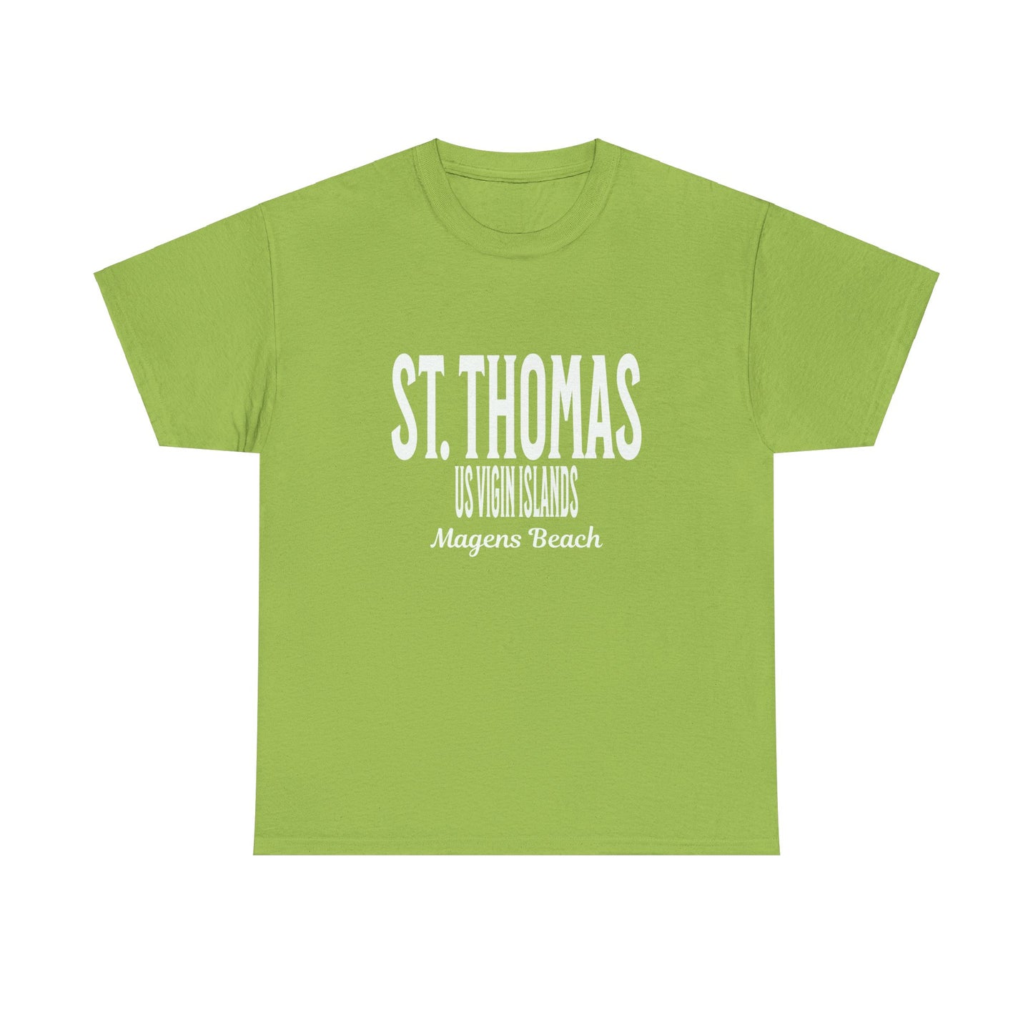 Island Collection St Thomas Unisex Heavy Cotton Tee