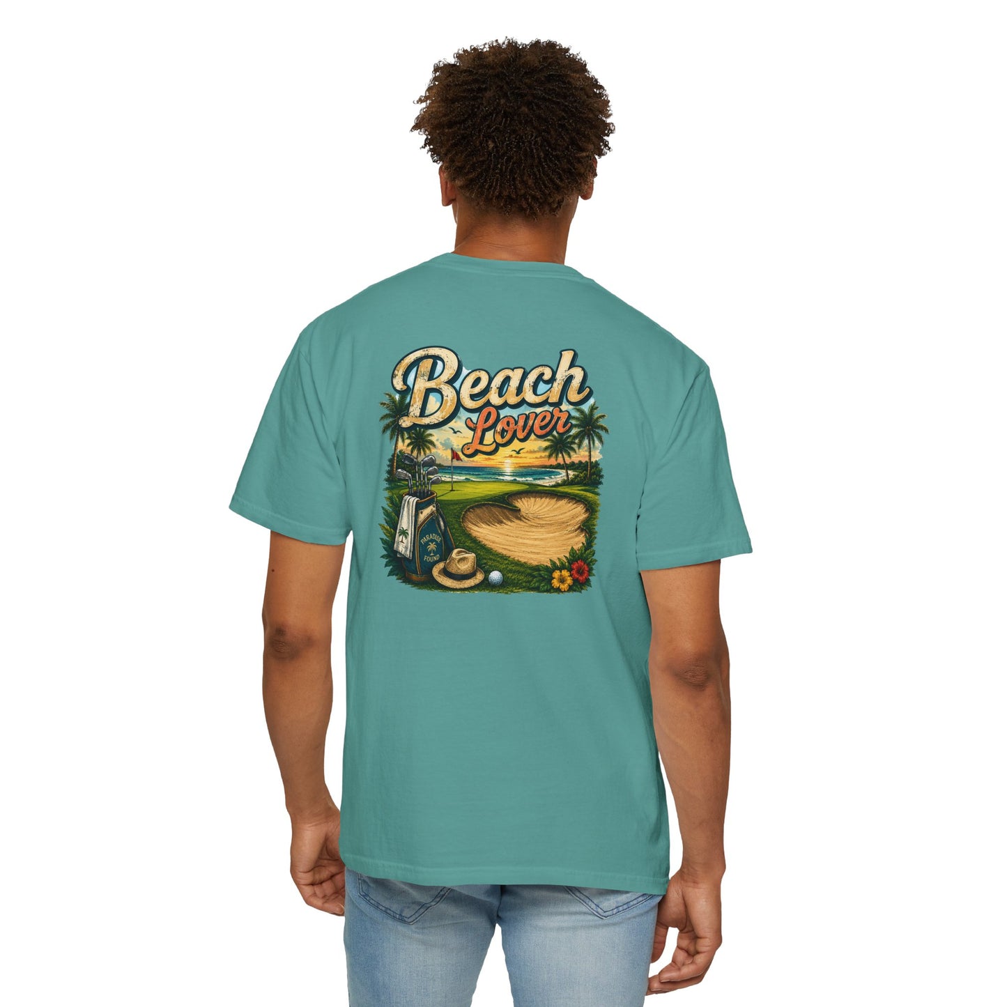 Beach Lover T-Shirt — Tropical Surf & Sand Graphic Tee