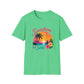 Sunshine and Sea T-Shirt — Tropical Palm Beach Sunset Tee