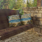 Welcome to Our Beach House Outdoor Pillow — Coastal Decorative Accent for Patio, Porch & Beach Home