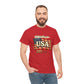 USA 250 Years Vintage Flag T-Shirt — "We the People" Patriotic Tee