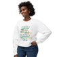 Born to Be a Beach Girl Crewneck  Lightweight Sweatshirt