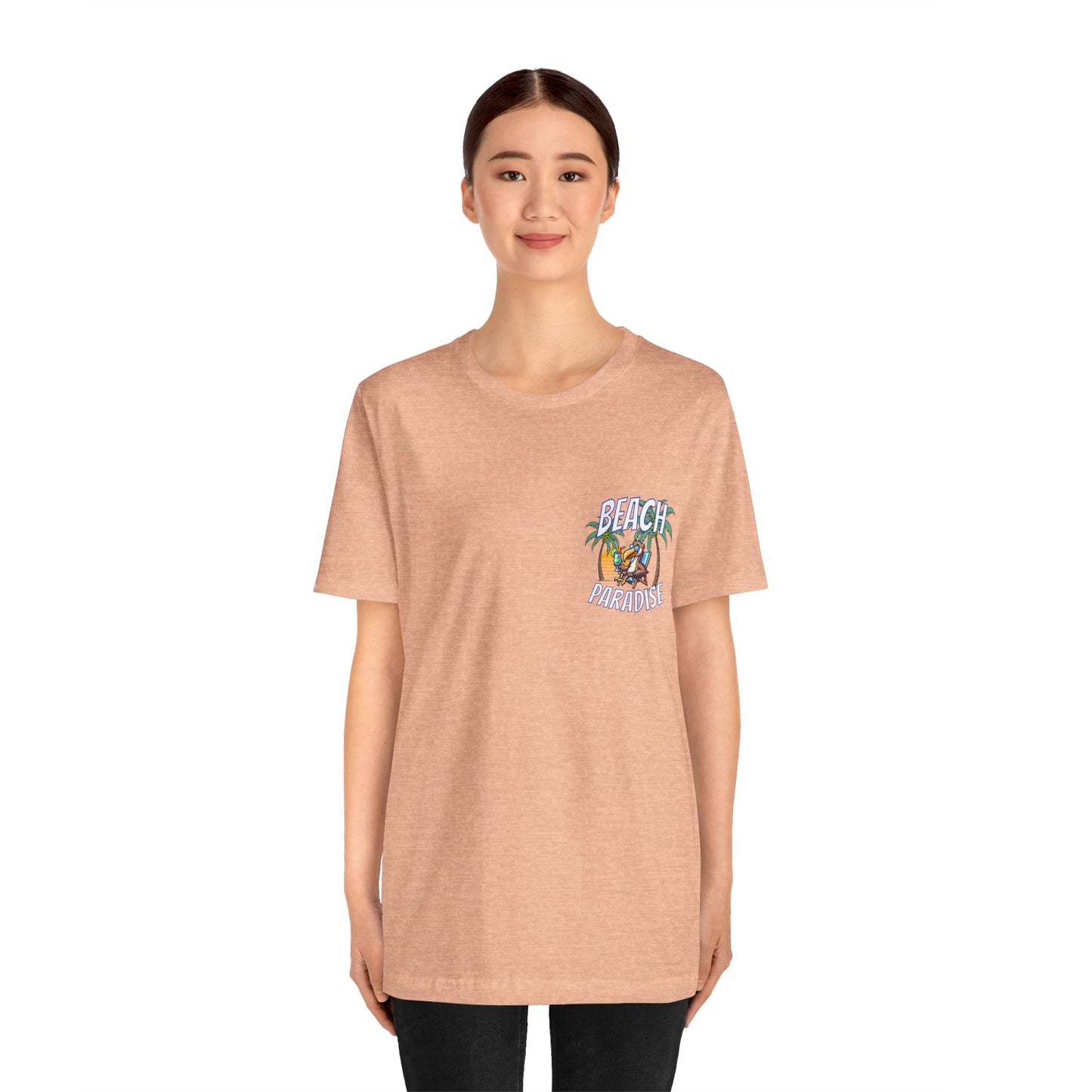 Beach Paradise  Unisex Jersey Short Sleeve Tee