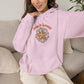 Beach Lover Starfish Hoodie — Coastal Seashell Graphic Sweatshirt