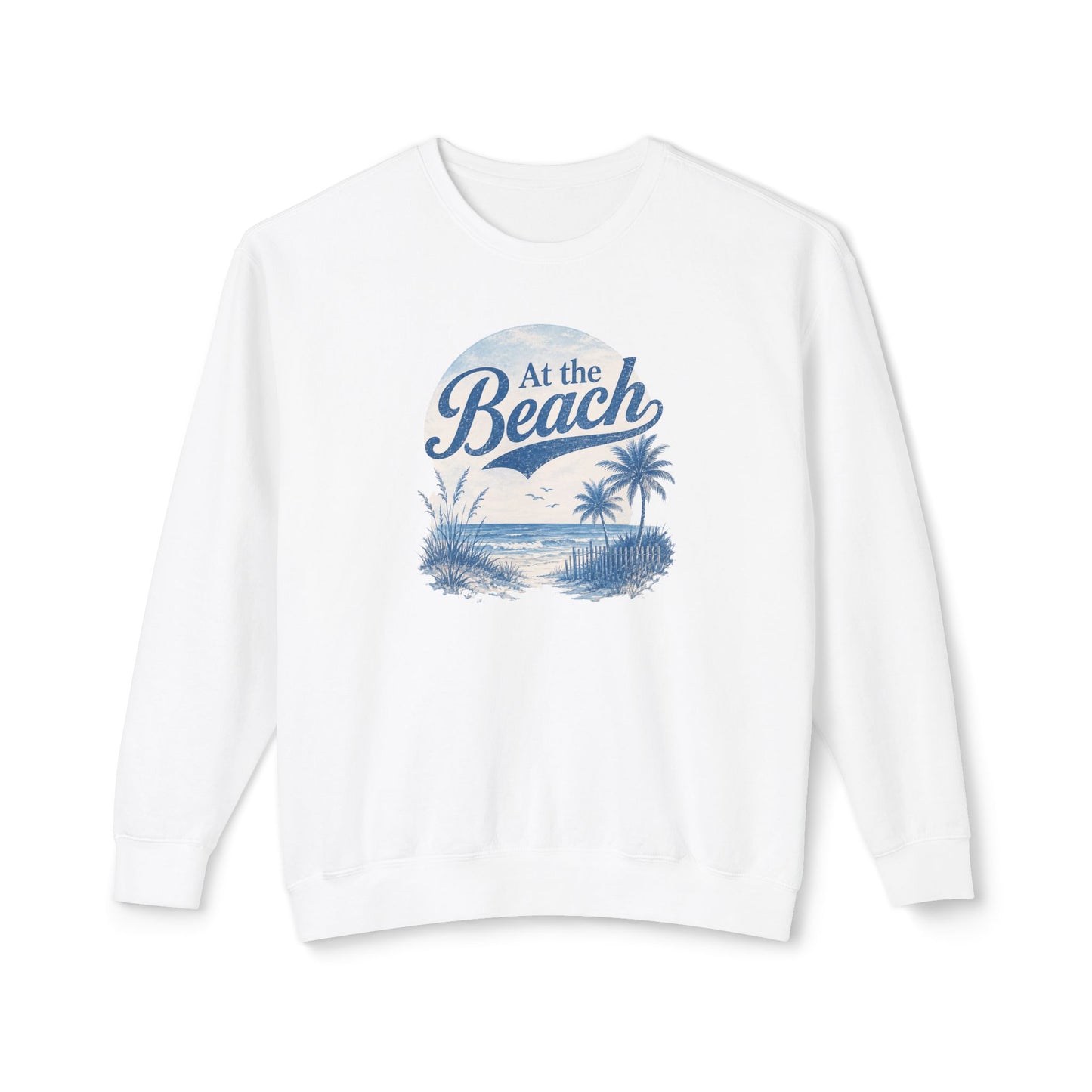 At The Beach Lightweight Crewneck Sweatshirt