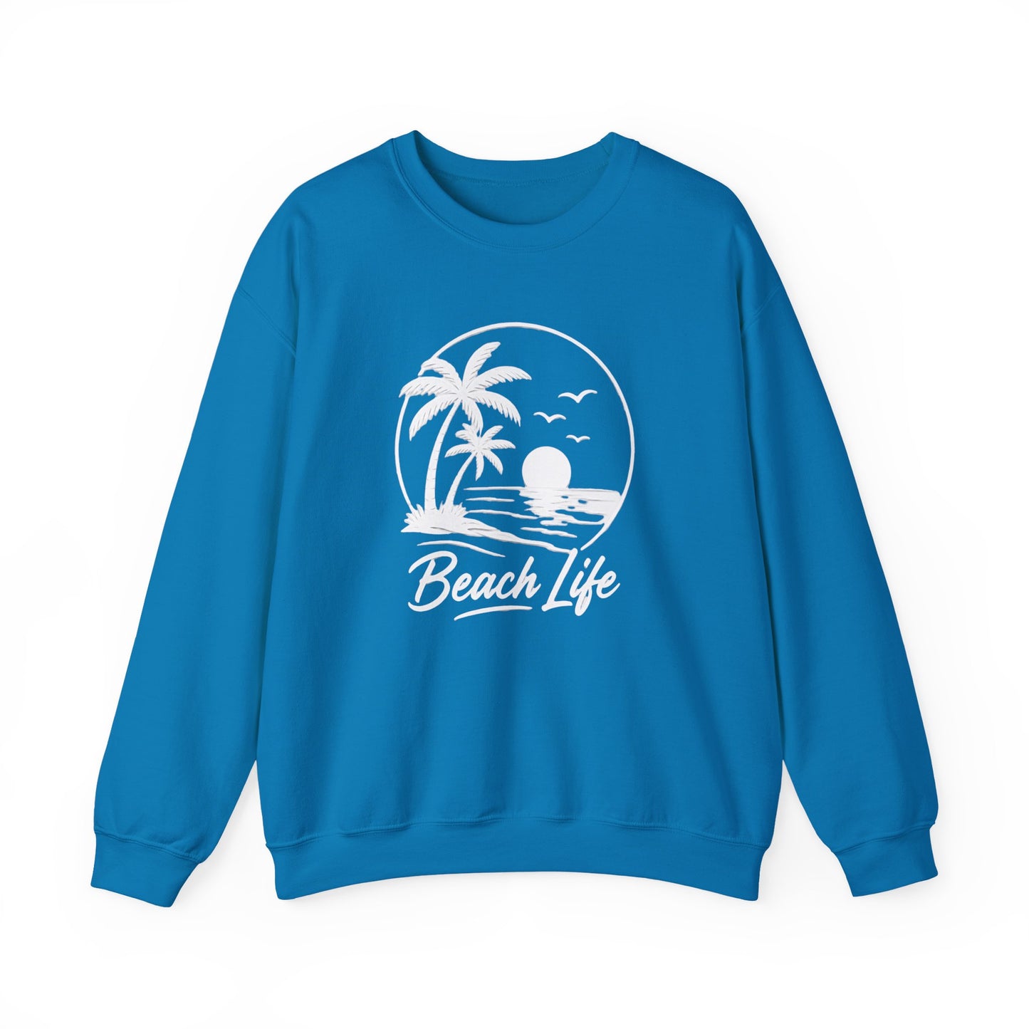 Beach Life Crewneck Sweatshirt