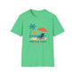 Tropical Vibes Beach Scene Tee (Relax & Unwind)