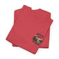 T-Shirt — "Never Too Old to Fish" Fishing Tee (Sunset Lake Design)