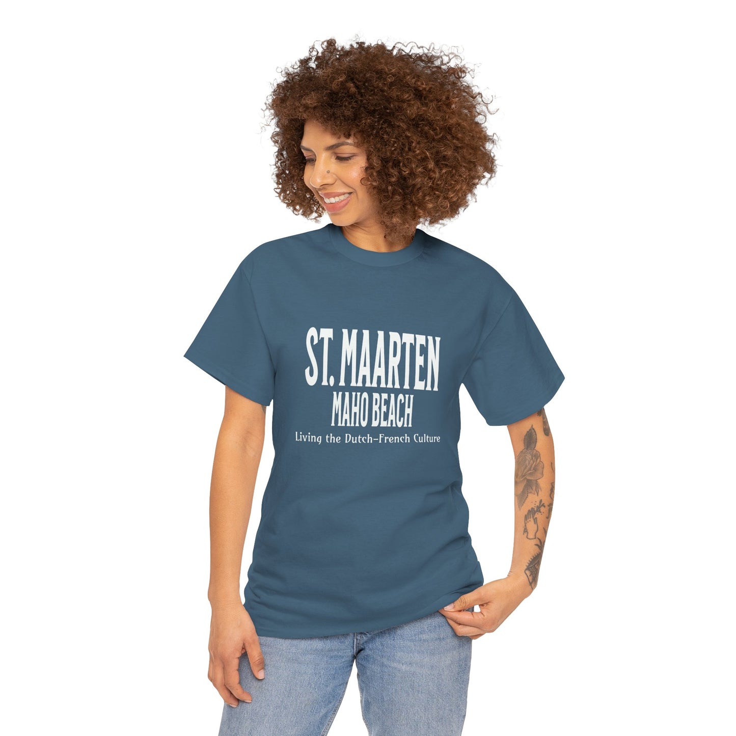 St. Maarten Maho Beach Tee — Caribbean Vacation T-Shirt