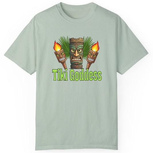 Resort Collection Tiki Goddess Unisex Garment-Dyed T-shirt