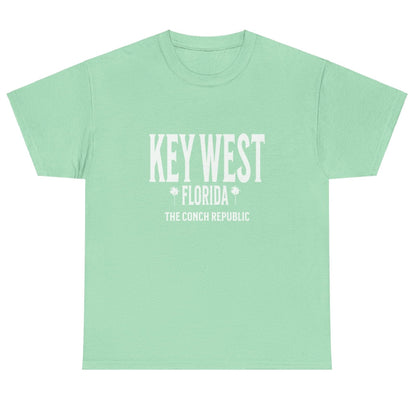 Island Collection Key West Florida Unisex Heavy Cotton Tee