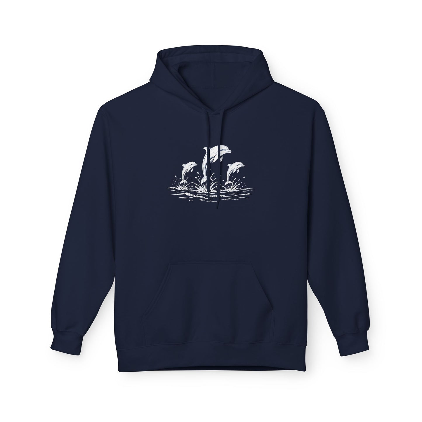 Dolphin Trio Hoodie Graphic Pullover
