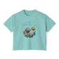 Under the Sea Boxy Tee — Women's Marine Life Graphic T‑Shirt at Caribbean Rays