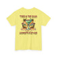 Toes in the Sand A Margarita in My Hand Unisex Heavy Cotton Tee on Caibbean Rays