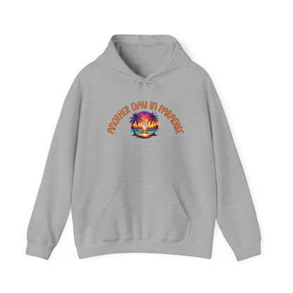 'Another Day in Paradise' Unisex Hoodie - Relaxed Tropical Vibe Sweatshirt -at Caribbean Rays