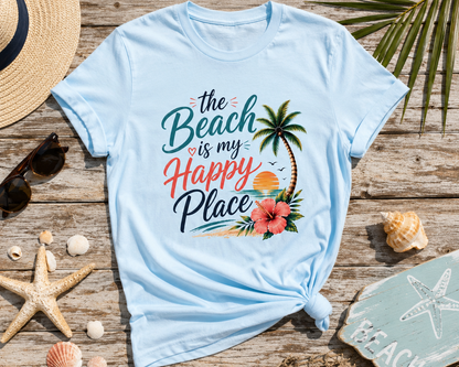 Beach Is My Happy Place T-Shirt