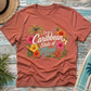 Caribbean State of Mind Tee — Tropical Floral Vacation T‑Shirt