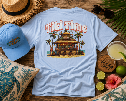 Tiki Time Bar Unisex Softstyle T-Shirt