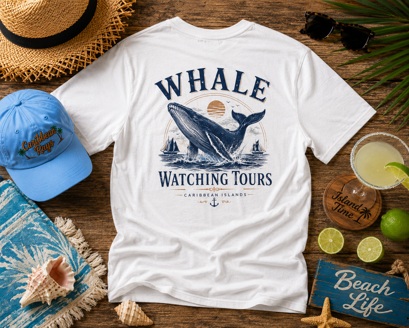 Whale Watching Tours Unisex Softstyle T-Shirt