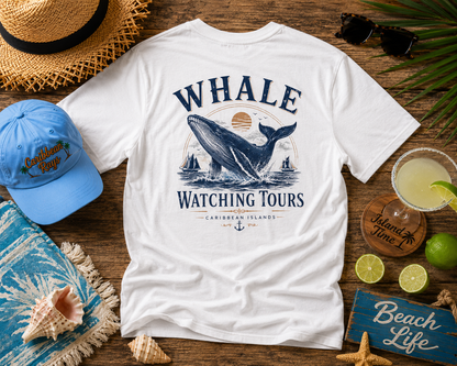 Whale Watching Tours Unisex Softstyle T-Shirt