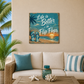 Life is better in Flip Flops  Aluminum Wall Art