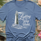 Lighthouse Coastal Tee — Vintage Nautical Lighthouse Graphic Shirt