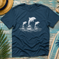 Dolphin Trio Tee — Playful Ocean Graphic T-Shirt