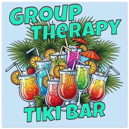 Group Therapy Aluminum Wall Print at Caribbean Rays
