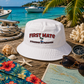 Bucket Hat — "First Mate" Embroidered Palm Paradise Hat