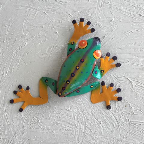13in Gabrielle Tree Frog Wall Decor by Caribbean Rays