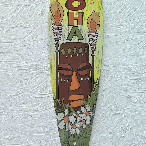 17in Aloha Aluminum Metal Surfboard Sign at Caribbean  Rays