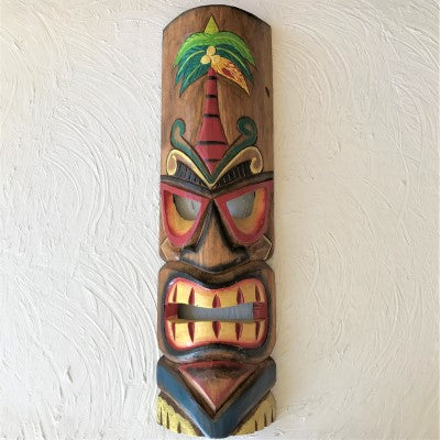 20in Palm Tree Tiki Mask by Caribbean Rays