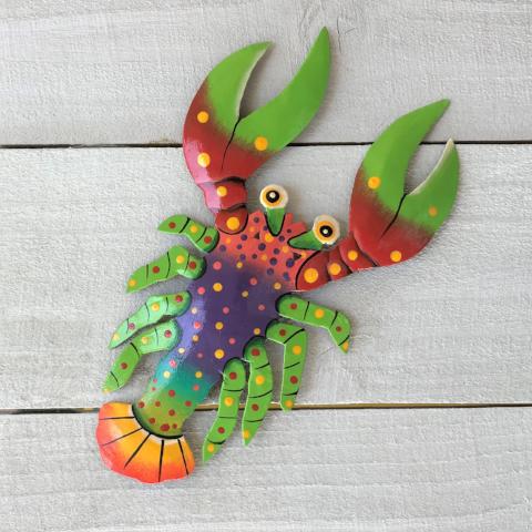 Freddy the Funky Lobster Wall Art by Caribbean Rays