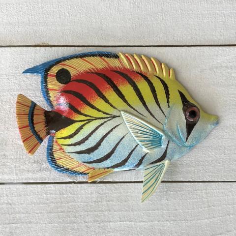 Four Eye Butterfly Fish Resin Wall Decor by Caribbean Rays
