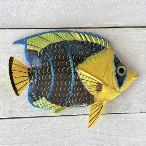 Neon Goby Resin Tropical Fish Wall Decor by Caribbean Rays